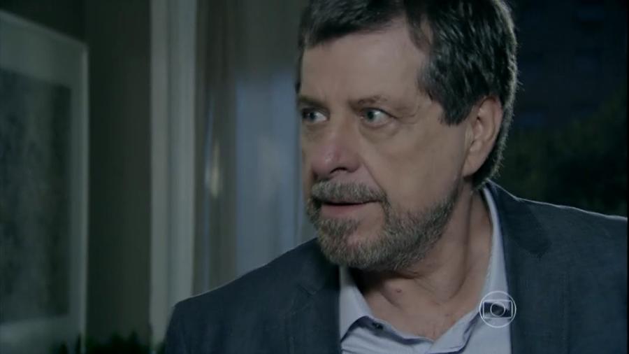 Reginaldo (Flávio Galvão), em Império (reprodução TV Globo) - Reprodução / Internet
