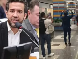 André Janones troca socos com apoiadores de Jair Bolsonaro