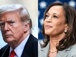 Reuters/Ipsos: Kamala Harris aparece com 46% das intenções de voto e Donald Trump, com 43%