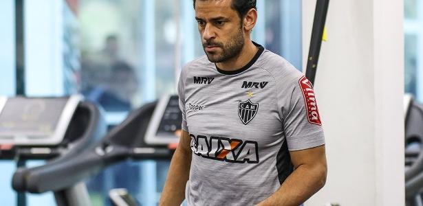 Fred treinou na academia e depois no campo. Pode voltar ao Galo contra o Fluminense - Bruno Cantini/Atlético-MG