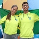 Nathalie Moellhausen e Guilherme Costa serão os porta-bandeiras na Abertura de Assunção 2022