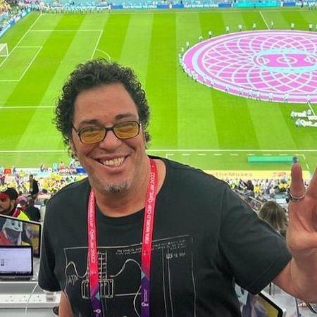 Walter Casagrande Jr. na Copa do Mundo de 2022 pelo UOL
