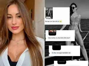 Jéssica Mueller mostra lipo de culote após críticas por fotos de biquíni