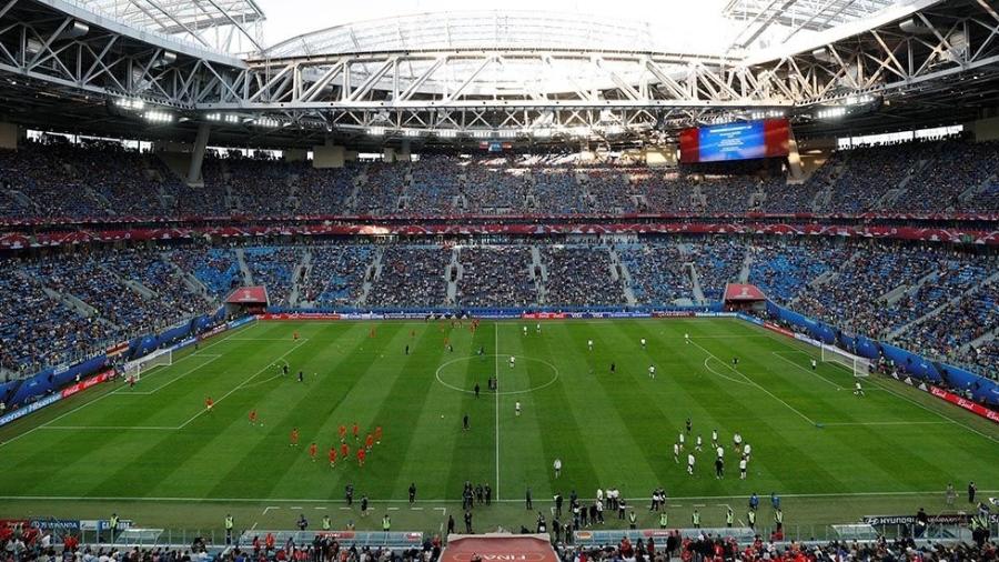 Chile e Alemanha disputaram a final da Copa das Confederações na Arena de São Petersburgo - Maxim Shemetov/Reuters