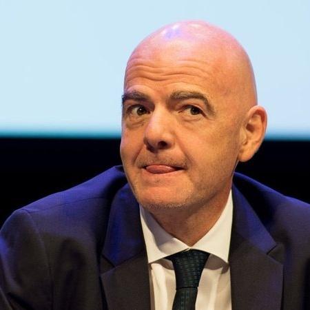 Gianni Infantino, presidente da Fifa, tenta achar data para o Super Mundial - Getty Images