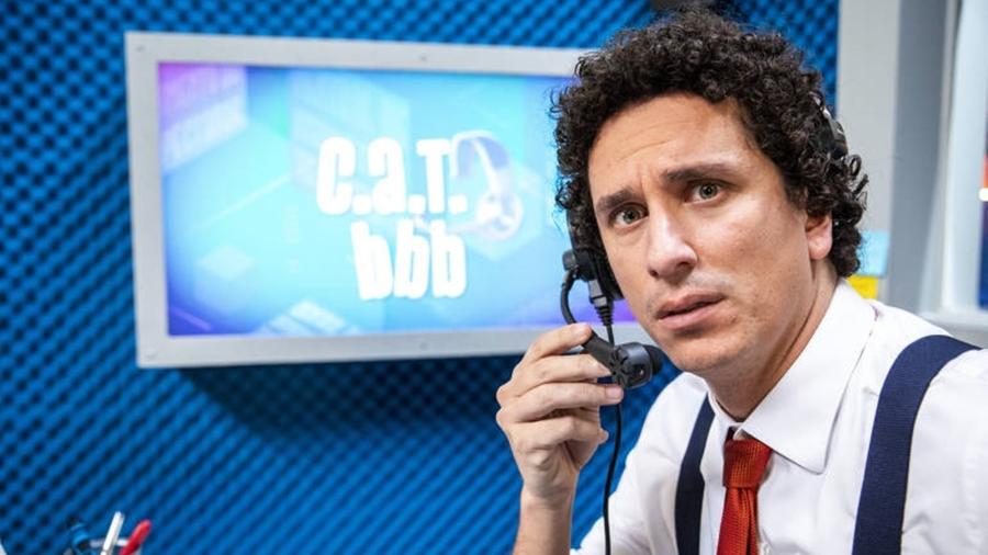 Rafael Portugal no "CAT BBB" - Globo/Reprodução