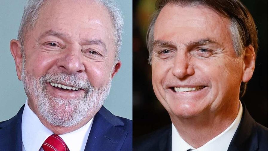 Lula e Bolsonaro são candidatos na disputa pelo segundo turno presidencial - Ricardo Stuckert e Alan Santos/PR