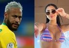 Neymar se encanta por modelo e recebe 