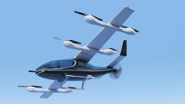 eVTOL da Embraer que deverá operar pela Revo