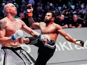 Karate Combat: ex-UFC, brasileiro vence com nocaute brutal em noite marcada por confusão