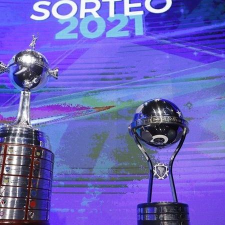 Taças das Copas Libertadores e Sul-Americana, torneios de clubes - Getty Images