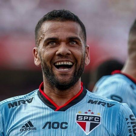 Daniel Alves era o grande nome do São Paulo na temporada - GettyImages