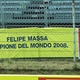 F1 - Torcedores da Ferrari fazem manifestação a favor de Massa em Monza: "Campeão de 2008"