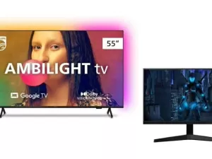 Ofertas do dia: monitores e smart TVs com descontos imperdíveis na Amazon