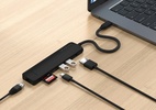 Satechi lança adaptadores multiporta e carteira com suporte à rede Buscar (Find My) - USB-C Slim Multi-Port with Ethernet Adapter