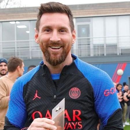 Lionel Messi volta aos treinos no PSG e é aplaudido por companheiros na França - Reprodução/Instagram @PSG