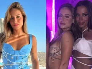 Bruna Griphao se pronuncia sobre rumores de romance com Anitta, e fama de “chaveirinho”; assista