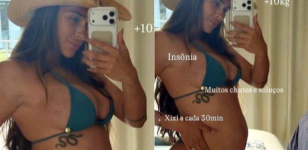 Tainá Militão fez lista de mudanças que aconteceram durante a terceira gravidez - undefined