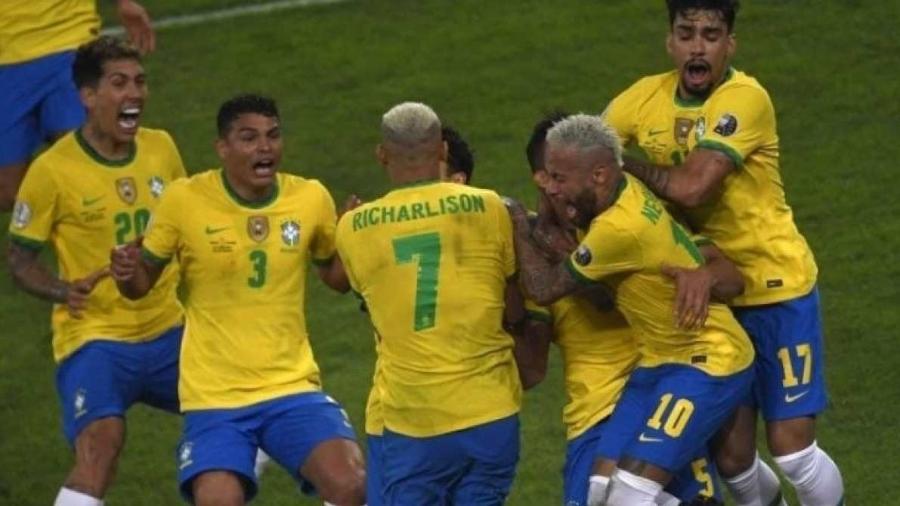 O Brasil não ocupa a liderança do ranking da Fifa desde 2017 - MAURO PIMENTEL / AFP                            