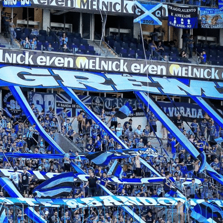 Arena do Grêmio lotada para festejar estadual