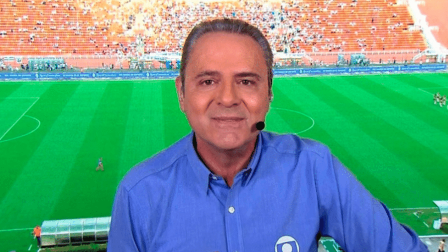Luís Roberto: narrador será a voz da abertura do Campeonato Brasileiro 2021 - Reprodução/Globo