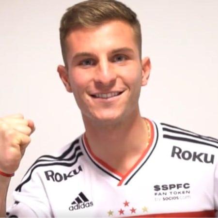 Novo jogador do São Paulo, Giuliano Galoppo - Reprodução/Twitter
