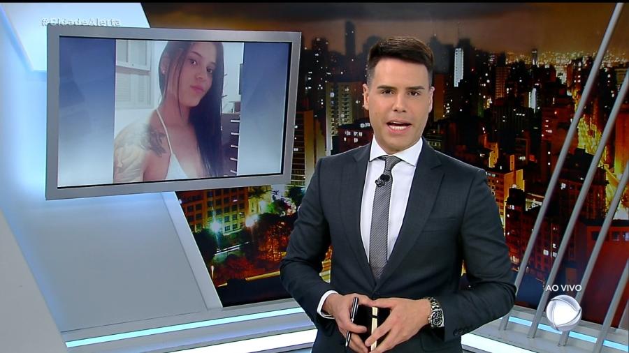 Um dia após a morte da jovem Marcela, Luiz Bacci comenta as repercussões do caso no Cidade Alerta - Reprodução/Record TV