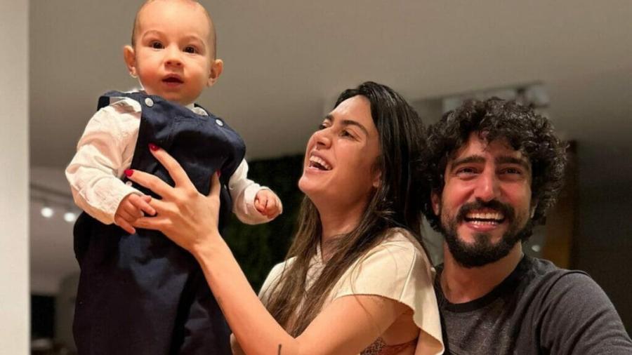 Thaila Ayala, Renato Góes e o filho, Francisco - Reprodução/Instagram