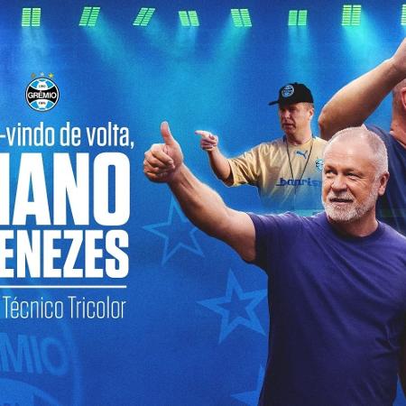 Mano Menezes no Grêmio Mano Menezes no Grêmio