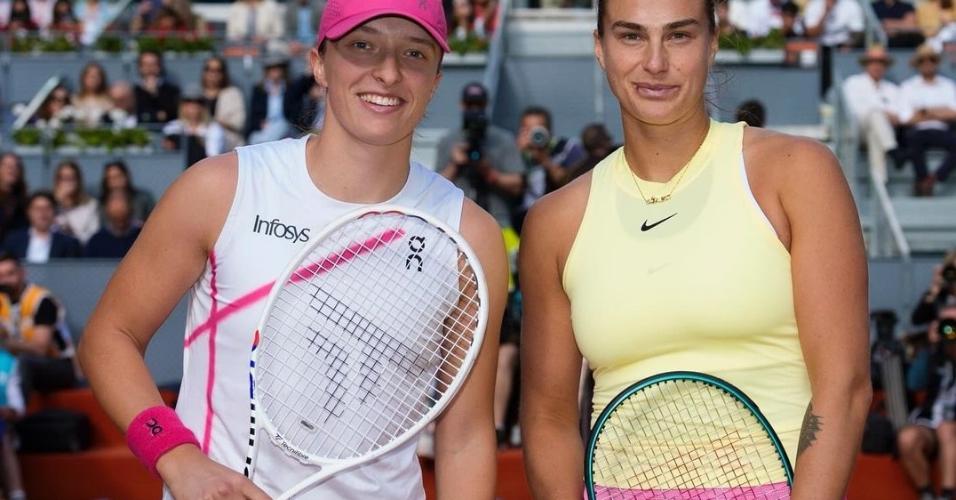 Sabalenka terá trabalho no início da caminhada, Iga estreia contra quali - undefined