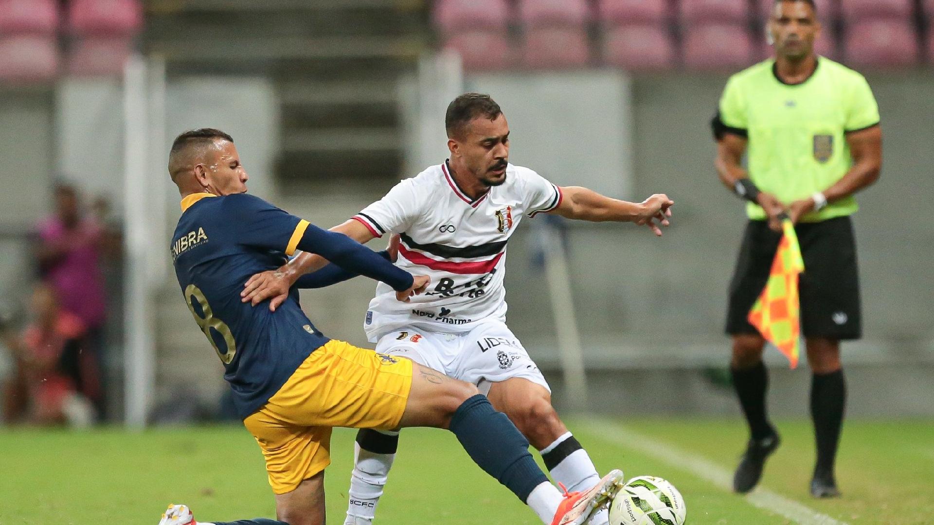 Imagem da partida entre Retrô x Santa Cruz pelo Campeonato Pernambucano 2026 - undefined