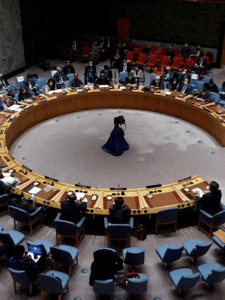 Plenário do Conselho de Segurança da ONU - AFP