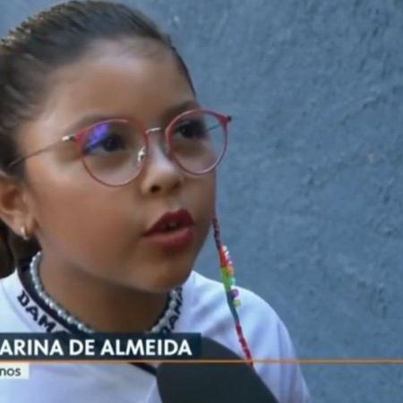 A menina deu uma resposta sincera em entrevista: "estou cansada, acabada".