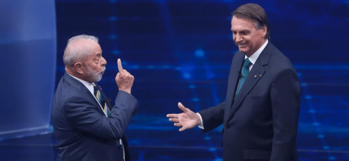 Lula (PT) e Jair Bolsonaro (PL) disputam o segundo turno das eleições 2022. Veja os novos resultados da pesquisa IPEC                              - Marcelo Chello/AP                            