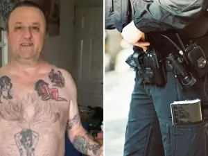 Homem é ameaçado de prisão devido à tatuagem na barriga: "Obscena"