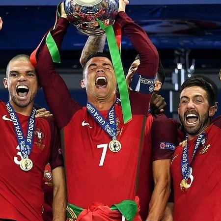 Portugal é o atual campeão da Eurocopa: torneio é exclusivo da Globo na TV brasileira - GettyImages