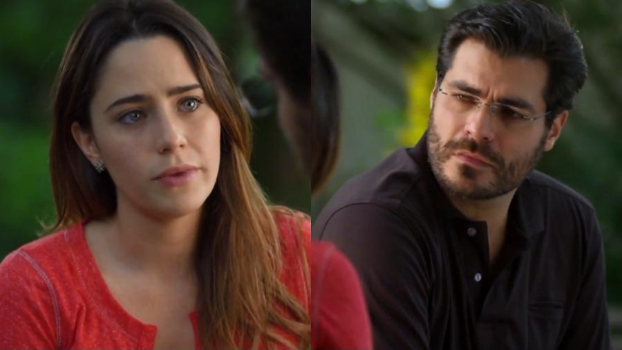 Ana (Fernanda Vasconcellos) e Lúcio (Thiago Lacerda) em cena de A Vida da Gente (Reprodução: Globo) - Reprodução / Internet