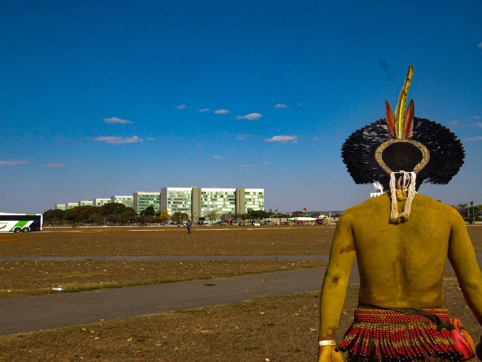 Indígena contra marco temporal é o Brasil que o 7 de Setembro quer apagar