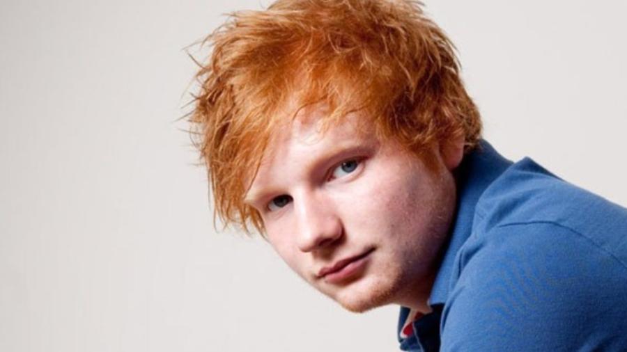 O cantor britânico Ed Sheeran - Reprodução
