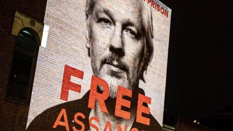 Julian Assange Wikileaks liberdade de imprensa Londres EUA - Foto: @Don"t Extradite Assange