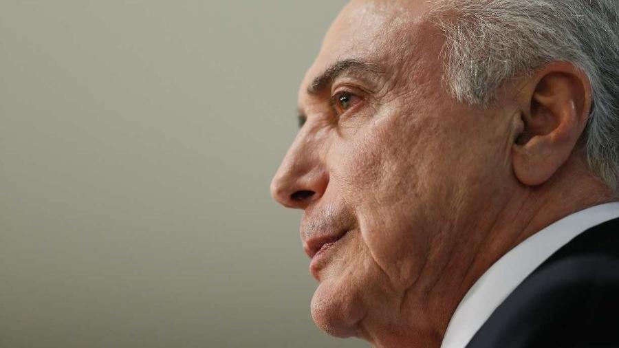 Ex-presidente Michel Temer diz ser legítima a discussão de um projeto de anistia no Congresso - Beto Barata/PR