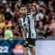 Carabajal comemora primeiro gol e boa adaptação no Santos