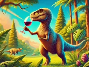 Os dinossauros têm tudo a ver com o vinho que você toma (e podemos provar!)