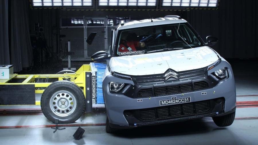 Citroën C3 Aircross no Latin NCAP 2024 - Divulgação