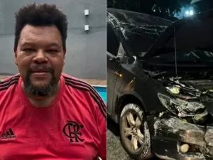 Babu Santana sobrevive a grave acidente de carro: 'Nada de pior aconteceu'