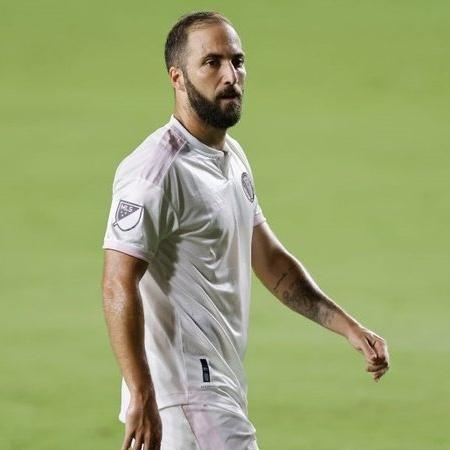 Higuaín foi o responsável pelo gol da vitória da Inter Miami - Getty Images