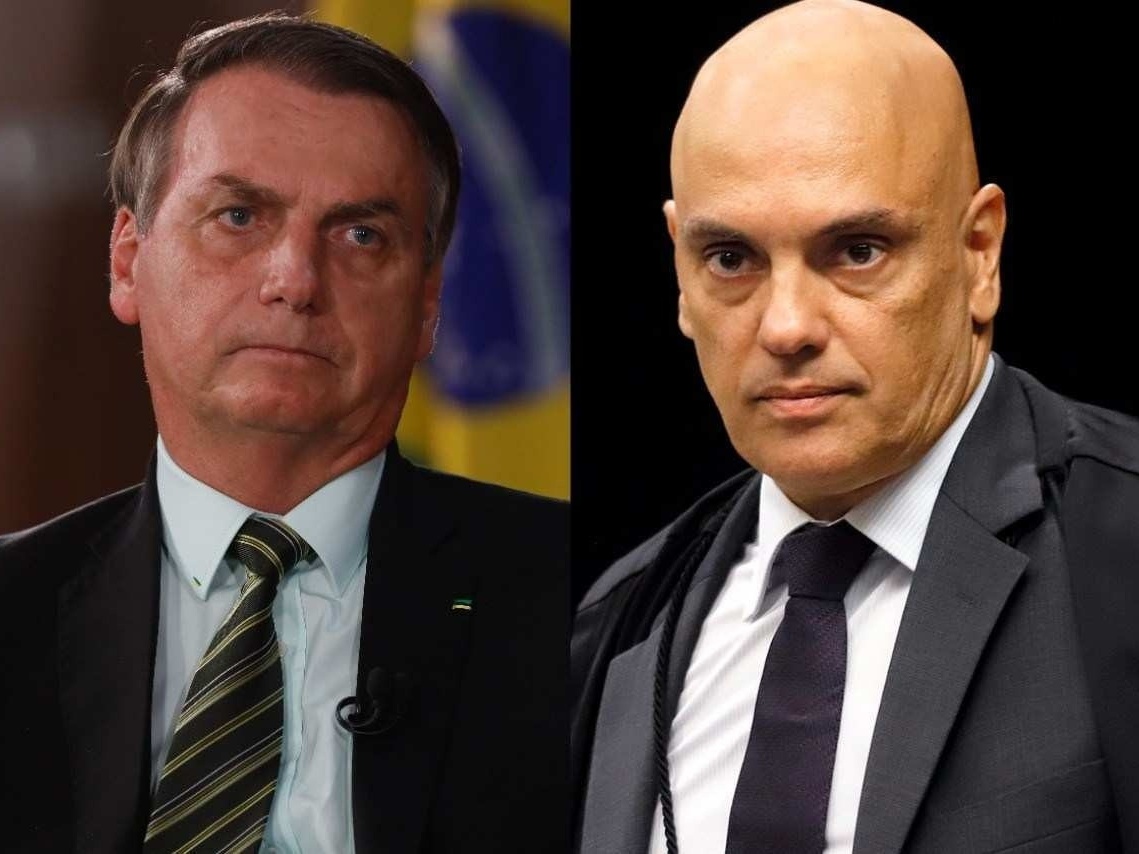 Veto de Moraes a investigações sobre pesquisas revolta Bolsonaro: 'Ditador'