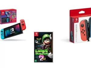 Ofertas do dia: Nintendo Switch, games e acessórios com até 31% off!