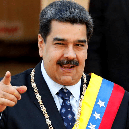 Foto meramente ilustrativa de Nicolás Maduro, o presidente da Venezuela - Getty Images