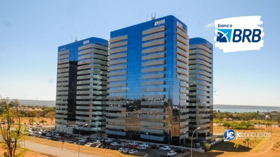 Edifício-sede do BRB, na capital federal Edifício-sede do BRB, na capital federal
